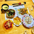 komutatata's cooksnap of when they made トマトとアボカドとろろ和え.