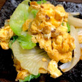 ﾍﾞｰｽﾒｲｸ's cooksnap of when they made 超簡単！卵とレタスだけ！中華風炒め☆.