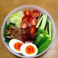 クックP8KGHH☆'s cooksnap of when they made 冷やし中華弁当.