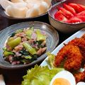 ぐでん's cooksnap of when they made チンゲン菜とベーコンのとろみ付き中華炒め.