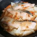どんがらがっしゃっん's cooksnap of when they made フライパンで簡単！鮭のちゃんちゃん焼き.