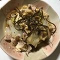 胡椒煎餅's cooksnap of when they made ★簡単★白菜と豚バラ肉の煮物.