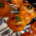 いもむしママ's cooksnap of when they made チーズ入り♪トマピーの肉詰め.