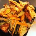 マールマル's cooksnap of when they made お年寄り絶賛シリーズ☆茗荷、大葉天麩羅☆.