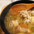 もぐドン's cooksnap of when they made 豚バラとねぎのクッパ.