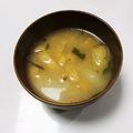RINRI☆'s cooksnap of when they made 絶品♪かぶと油揚げの味噌汁☆.