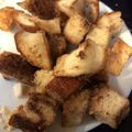 ちえあめ's cooksnap of when they made 簡単！パンの耳でキャラメルラスク.