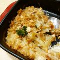 sarryi's cooksnap of when they made 北欧風じゃがいもとアンチョビのグラタン.