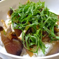 愛うらら's cooksnap of when they made きのことかつおの手こね寿司.