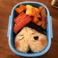 麻婆＠独身貴族's cooksnap of when they made キャラ弁 おしり探偵.