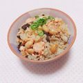 まあまま☆0403's cooksnap of when they made 鮭と大豆の炊き込みご飯【冷凍・作り置き】.