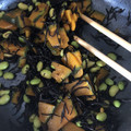 はなはながっぱ's cooksnap of when they made かぼちゃとひじきのきんぴら風.