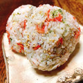 ちゃちゃまる26's cooksnap of when they made じゃこと干しエビと青のりのおにぎり.