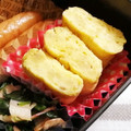 saalalan's cooksnap of when they made 昨日のそぼろで卵焼き。（お弁当に）.