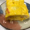 クックCKWZHQ☆'s cooksnap of when they made お弁当にカニかまの卵焼き♥️.