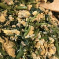 maron1120's cooksnap of when they made 空芯菜の豚肉と卵炒め.