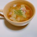 ハリーだよ☆'s cooksnap of when they made キャベツ大量消費★簡単コンソメスープ.