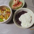 よちりん's cooksnap of when they made 薬膳スイーツ？！塩小豆のヨーグルトがけ.