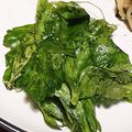 ちゅけま's cooksnap of when they made セロリの葉のわさび漬け.