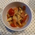 ☆chanrii☆★'s cooksnap of when they made エリンギとハムとプチトマトの炒め物.