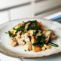 西＊絵子's cooksnap of when they made 豚バラ厚揚げニラ炒め.