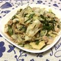 FGO☆'s cooksnap of when they made もやしとにらの♪簡単焼肉のタレ炒め♥.