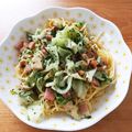 あくありろ's cooksnap of when they made ❤バジルペーストで簡単パスタ❤.