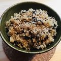 azbjbn's cooksnap of when they made ひじきの 玄米炊き込みご飯.
