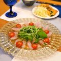 yuminas's cooksnap of when they made 5分で完成♬真鯛のカルパッチョ.