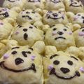 あらんとわん's cooksnap of when they made ぷーさんの可愛いちぎりぱん.