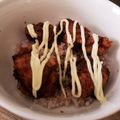 えりｺﾛン's cooksnap of when they made レンチンのみで簡単！マヨポン唐揚げ丼.
