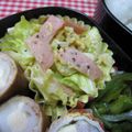 えみんちゅ＊'s cooksnap of when they made スピードもう一品！キャベツとハムの卵とじ.