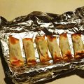 神風＊'s cooksnap of when they made 餃子の皮とカニカマ大葉チーズでおつまみ.