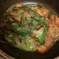 新米主婦なるる's cooksnap of when they made 【簡単！】ごま油で焼くニラチヂミ.