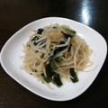 アヤカのパパ's cooksnap of when they made もやしとわかめのシャキシャキ！ナムル☆.