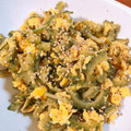 SUZU070406's cooksnap of when they made ゴーヤーと卵のコンソメ醬油炒め.