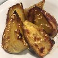 nopimoco's cooksnap of when they made ごま胡麻サツマイモにシュガーレモン。.