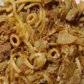 Ｍぱん's cooksnap of when they made しょうゆ味☆焼きうどん.
