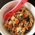 ゆうまり5448's cooksnap of when they made 離乳食完了期の栄養満点炊き込みご飯♪.