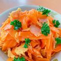 ☆３匹の子ぶた☆'s cooksnap of when they made ピーラーで作るニンジンシリシリ.