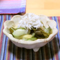 ももいろさくら's cooksnap of when they made ∲きゅうりとわかめの酢の物∳.