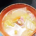ばしりこ's cooksnap of when they made 白菜とベーコンのコンソメスープ.