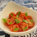 ばぢこ's cooksnap of when they made ミニトマトとフレッシュバジルのサラダ.