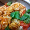 milletury's cooksnap of when they made 素麺に飽きたら☆素麺ナポリタン.