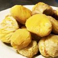 ちょこちょこまるん's cooksnap of when they made じっくり土鍋で！甘～い栗の茹で方♪.