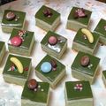 クックHG1TVT☆'s cooksnap of when they made 抹茶のレアチーズケーキ.