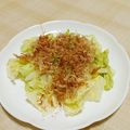 やっぺ841's cooksnap of when they made レンジで簡単★キャベツのおひたし.