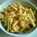 枝豆コロ助's cooksnap of when they made 台湾家庭料理★　筍の卵とじ　★.