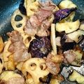 ☆ドキンちゃん☆”'s cooksnap of when they made 季節野菜＊レンコンと豚肉の甘酢あん.