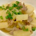 Yooboo's cooksnap of when they made 豚バラ大根の甘辛生姜煮込み.